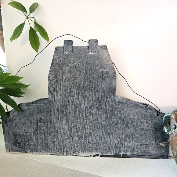 Primitive Hand Painted Autumn Farm house Sign 15" × 10" - Picture 5 of 6